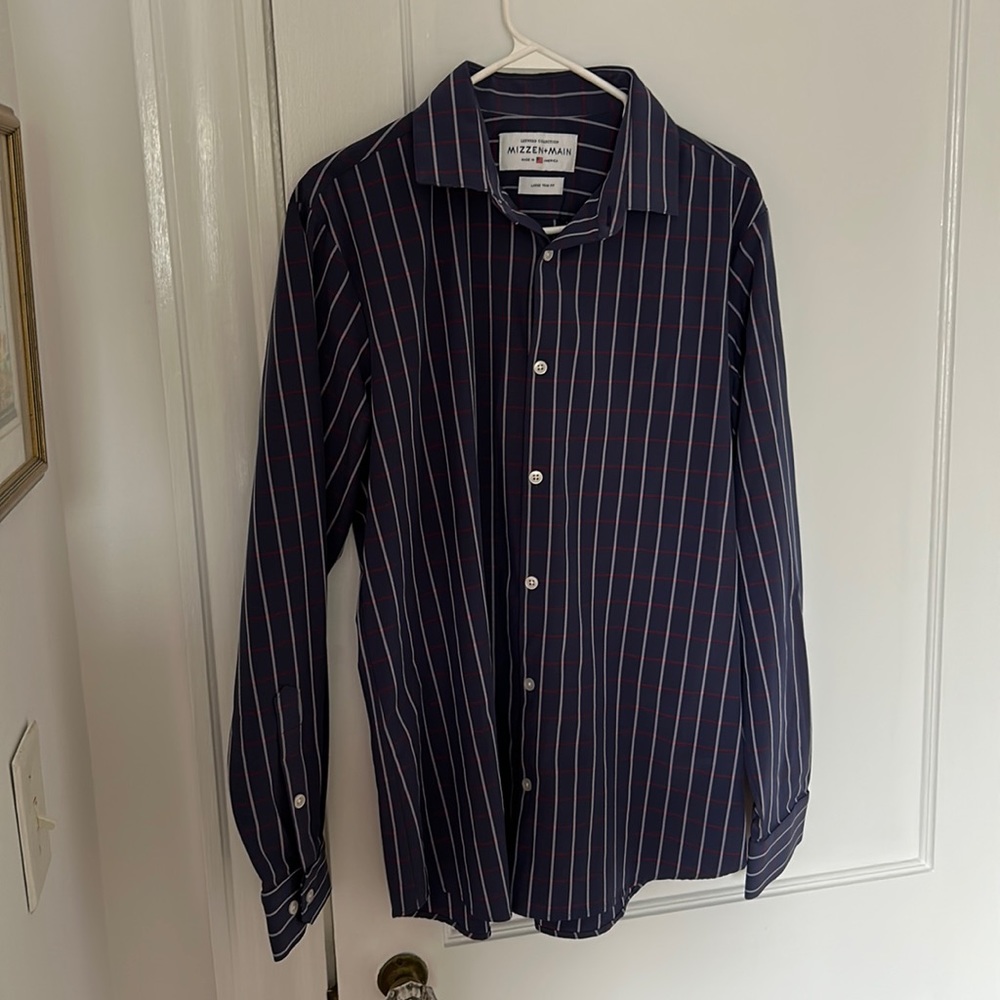 Mizzen + Main Trim Fit Leeward Shirt